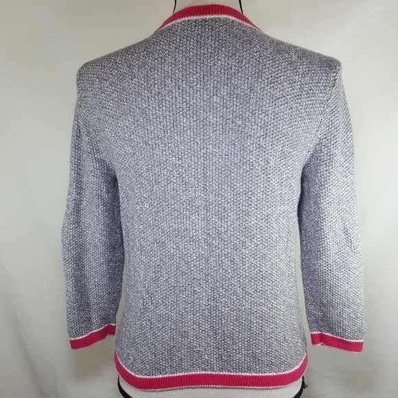 HALOGEN Button-Up Sweater, Size M - Picture 4 of 7